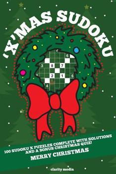 Paperback 'X'mas Sudoku Book