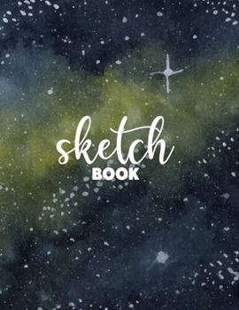 Paperback Sketchbook Journal for Girls: 120 Pages of 8.5"x11" Blank Paper for Drawing, Sketching and Creative Doodling. Personalized Artist Notebook and Sketc Book