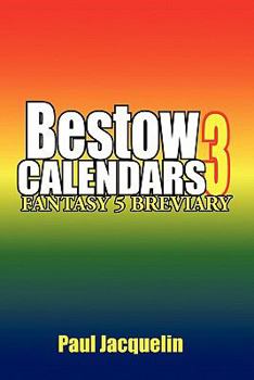 Paperback Bestow Calendars 3 Book