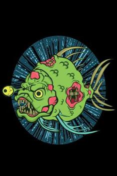 Zombie Fish Notebook: Zombie Notebook Of Doom for coworkers and students, sketches ideas and To-Do lists, Dot Grid notebook, 120 pages