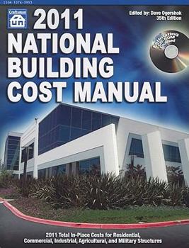 Paperback National Building Cost Manual [With CDROM] Book
