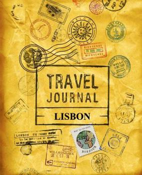 Paperback Travel Journal Lisbon Book