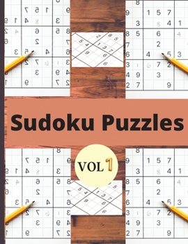 Paperback Sudoku vol 1: udoku puzzle book for adults and kids/Sudoku Puzzles Easy to Hard vol 1 Book