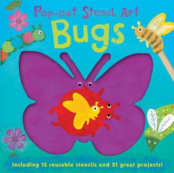 Board book Pop out Stencils: Bugs Book