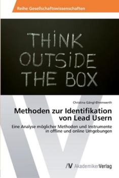 Paperback Methoden zur Identifikation von Lead Usern [German] Book