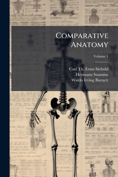 Paperback Comparative Anatomy, Volume 1... Book