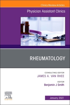 Paperback Rheumatology, an Issue of Physician Assistant Clinics: Volume 6-1 Book