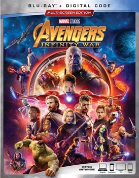 Blu-ray Avengers: Infinity War Book