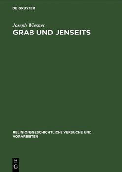 Hardcover Grab Und Jenseits: Untersuchungen Im Ägäischen Raum Zur Bronzezeit Und Frühen Eisenzeit [German] Book