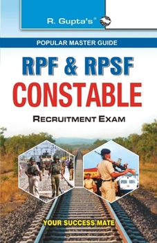 Paperback RPF & RPSF Constable Recruitment Exam Guide Book