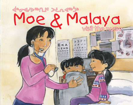 Paperback Moe and Malaya Visit the Nurse Book