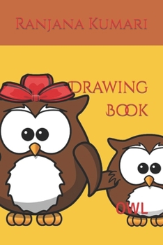 Paperback Drawing Book: Owl Book