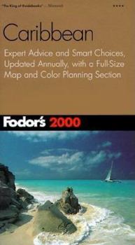 Paperback Fodor's Caribbean 2000 [With Full Color Folded] Book