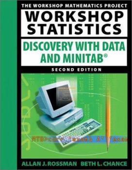 Paperback Workshop Statistics: Discovery with Data and Minitab Book