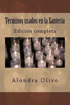 Paperback Terminos usados en la Santeria: Edicion grande [Spanish] Book