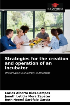 Paperback Strategies for the creation and operation of an incubator Book