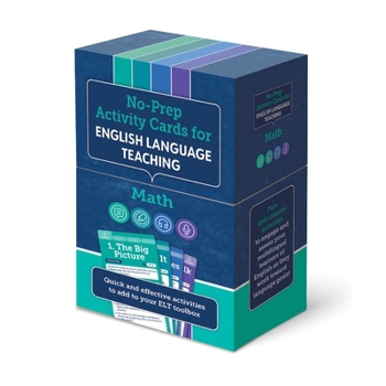 Cards No-Prep Activity Cards for English Language Teaching: Math Book