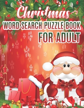 Christmas Word Search Puzzle book For Adult: Word Search Puzzle book (volume 1)