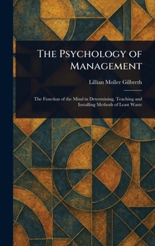 The Psychology of Management