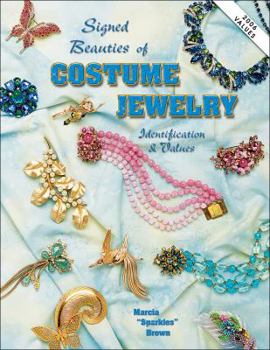 Hardcover Signed Beauties of Costume Jewelry Book