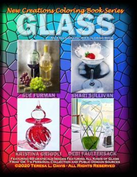 Paperback New Creations Coloring Book Series: Glass Book