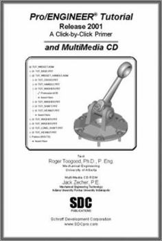 Paperback Pro/ENGINEER Tutorial (Release 2001) and MultiMedia CD Book