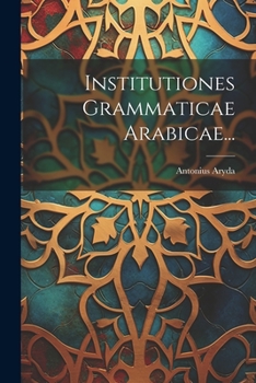 Paperback Institutiones Grammaticae Arabicae... [Latin] Book