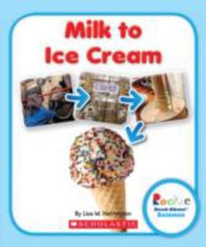 Library Binding Milk to Ice Cream Book