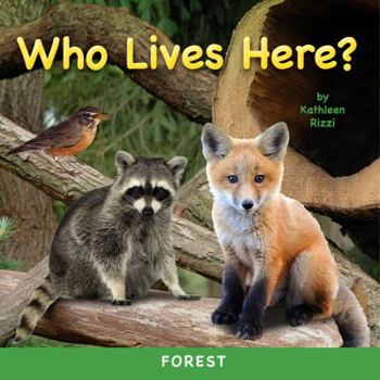 Board book Who Lives Here? Forest Book