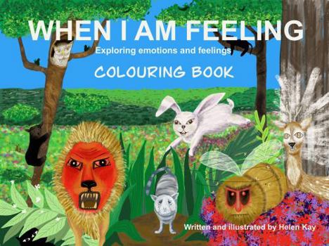 Paperback When I Am Feeling - Colouring Book