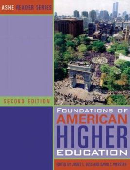 Paperback Foundations of American Higher Education Book