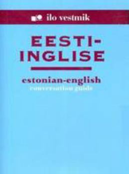 Paperback Estonian-English Conversation Guide Book