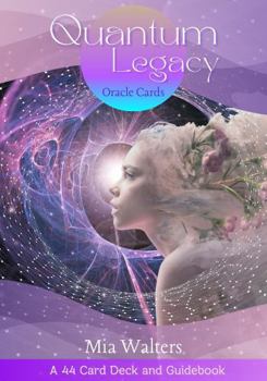 Cards Quantum Legacy Oracle Cards by Mia Walters, 44-Card Deck with Guidebook, Spiritual Guidance for Intuition and Personal Growth Book