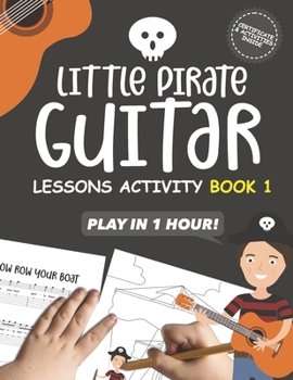 Paperback Little Pirate Guitar Lesson Activity Book1 Book
