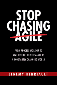 Paperback Stop Chasing Agile Book