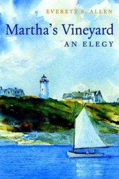 Paperback Martha's Vineyard, an Elegy Book