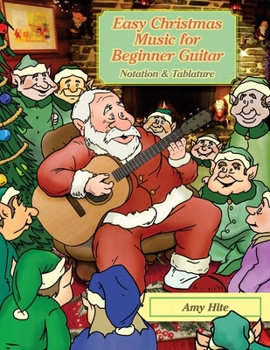 Paperback Easy Christmas Music for Beginner Guitar Book