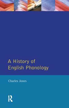 Hardcover A History of English Phonology Book