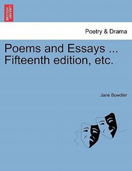 Paperback Poems and Essays ... Fifteenth Edition, Etc. Book