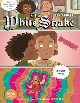 Paperback The White Snake: A Toon Graphic Book