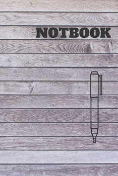 Paperback simple Notebook: Unlined Notebook - Large 6 x 9 in (15.24 x 22.86 cm) - 120 Pages - Black & Grey Cover: without line / journal. 120 pag Book