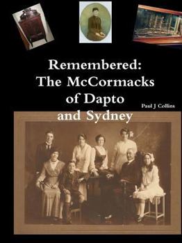 Paperback Remembered: The McCormacks of Dapto and Sydney Book