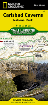 Carlsbad Caverns National Park (National Geographic Trails Illustrated Map)