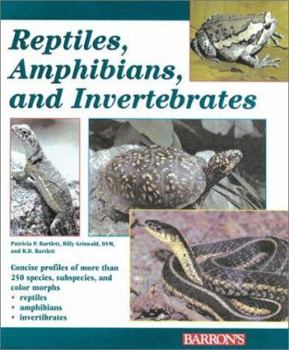 Paperback Reptiles, Amphibians, and Invertebrates: An Identification and Care Guide Book