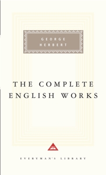 Hardcover The Complete English Works of George Herbert: Introduction by Ann Pasternak Slater Book