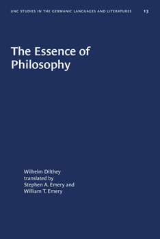 Paperback The Essence of Philosophy Book