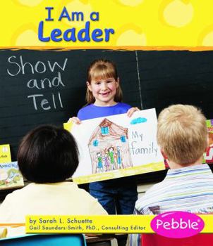 Library Binding I Am a Leader Book