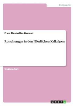 Paperback Rutschungen in den Nördlichen Kalkalpen [German] Book