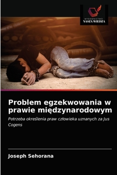 Paperback Problem egzekwowania w prawie międzynarodowym [Polish] Book