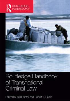 Hardcover Routledge Handbook of Transnational Criminal Law Book